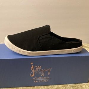 Jellypop Comfort Fit Aurelia JOXNCA Black Canvas 056 | NWT